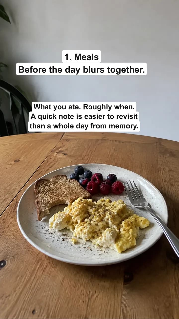 Meals slide over a faceless breakfast photo.